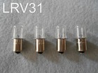 (4) HITACHI 18v VOLT Flashlight Replacement Xenon Bulb 318-767 / UB18DAL - 18DAL