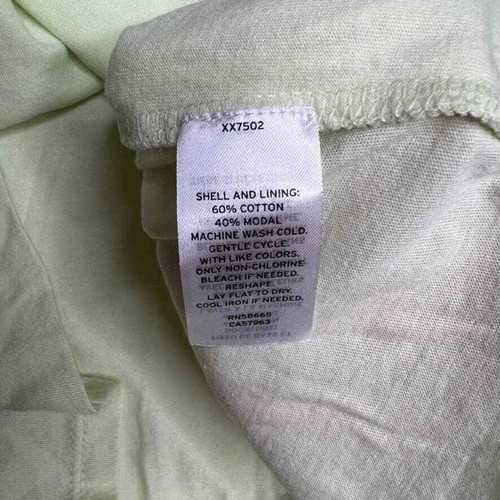 Camisa corta para mujer Abound para adultos pequeña verde oliva torcida delantera manga corta - Imagen 3 de 4