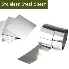 304 Stainless Steel Sheet Plate Metal Roll Thickness 0.02mm 2.5mm Brushed Polish