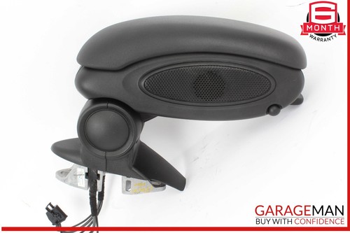 14-19 Mini Cooper Center Console Armrest Black Storage Phone Assy OEM
