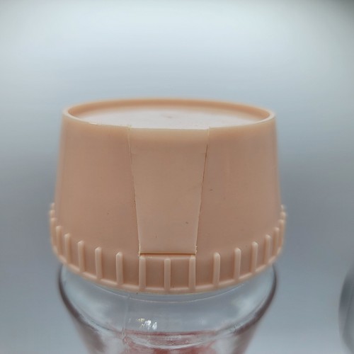 Vintage Admiral Glas Kühlschrank Saftkaraffen rosa mit Deckel Krug Glas - Bild 6 von 11