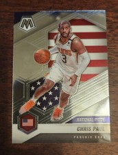 Chris Paul 2020-21 Panini Mosaic #251 Phoenix Suns National Pride Team USA