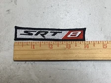 CUSTOM MADE Embroidered Srt8 Patch IRON ON