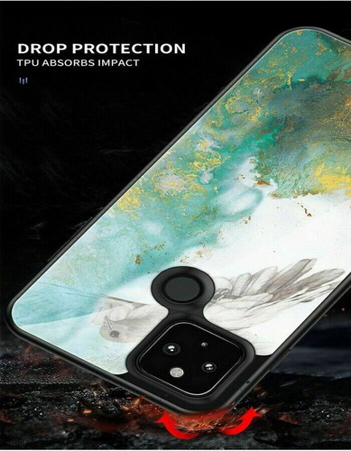 Bling Marble Glass Phone Case For Huawei Honor 10 20 50 8X 9X 7X 8A X10 V40 V30 - Picture 4 of 18