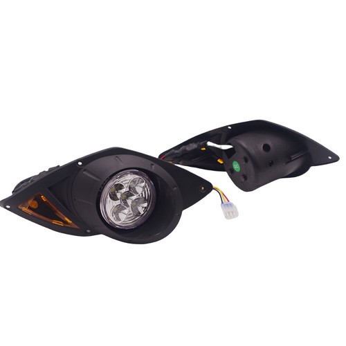 LED Deluxe Street Legal Golf Cart Light Kit For Yamaha G29/Drive 2007-2016 12V - Picture 6 of 12