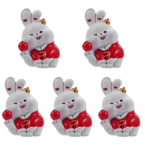 Office Rabbit Decoration Bunny Decor Office Craft Decor Home