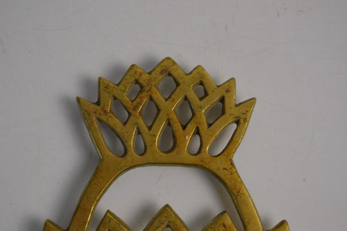 Vintage Ananas Untersetzer Kochplatte Metall Sammlerstück Tiki Küche Sammlerstück - Bild 2 von 9