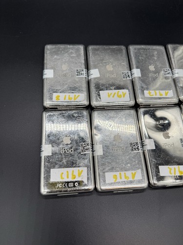 Lot Of 8x Apple Ipod Classic 5th 5.5 Generation Black 30GB Wolfson Video Dac - Picture 7 of 8
