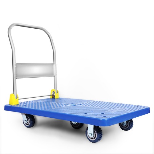 Foldable Push Cart Dolly | Heavy Duty Platform Truck with 1320 lbs. Capacity ...