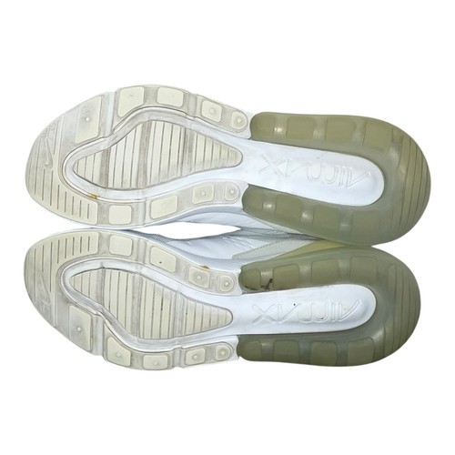 Nike Air Max 270 Damen-Sportschuhe dreifach weiß H6789-102 niedrig Größe 12 - Bild 5 von 5