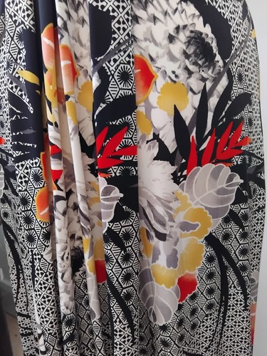 Phase Eight Maxi Long Dress Summer Stretch UK 10 White Yellow Pink Black - Picture 13 of 15