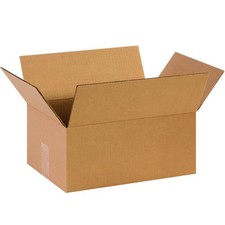 Moving Boxes, Medium 14" x 10" x 6" (25 Pack), Corrugated Cardboard Box for P...