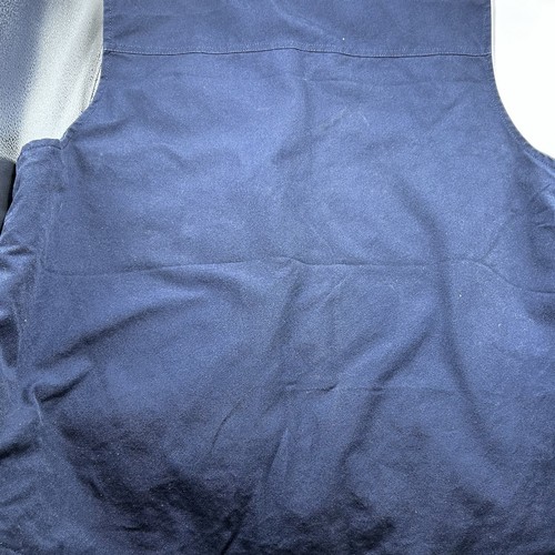 HISEA Herren Washed Duck Sherpa-gefütterte Weste Stehkragen Oberbekleidung Westen GR XL - Bild 8 von 9