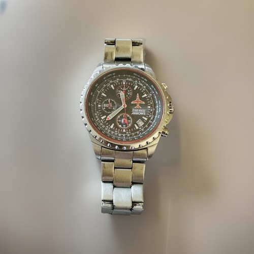 Rare Royal Air Force Red Arrows HAWK LTD Edition VGC GWO Chronograph Watch-N/BOX - Picture 6 of 10