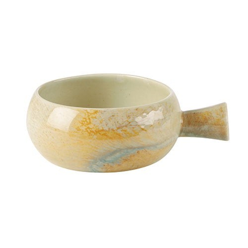 Handled Bowl 16cm – Durable Stoneware Modern Dining Stylish Tableware Set of 6 - Picture 6 of 9