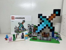Lego set 21244 MINECRAFT The Sword Outpost 100% Complete No Box