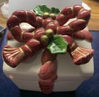 Vintage Fitz & Floyd Large Porcelain Gift Box