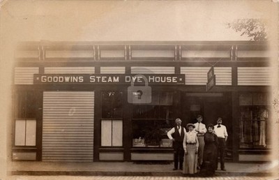 Woburn MA Goodwins Steam Dye House Industrial RPPC Postcard COPY