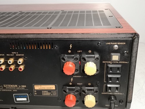 Luxman L- 580 Vollverstärker gebraucht schön 1401 - Bild 5 von 8