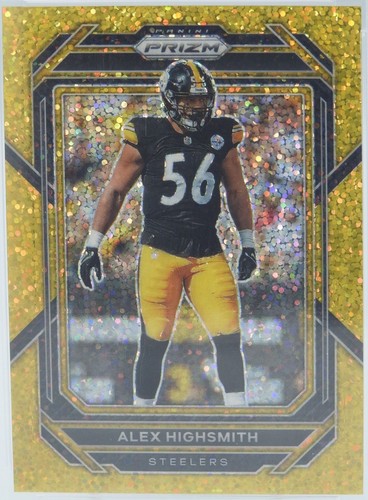 2022 Alex Highsmith Panini Prizm #244 Gold Sparkle Prizm /24 SSP PSA 9 Mint - Picture 2 of 4