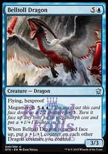 Belltoll Dragon 2x FOIL DTK MTG Dragons of Tarkir Uncommon MINT blue