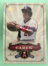 2006 SP Legendary Cuts - Rod Carew #41 - California Angels 