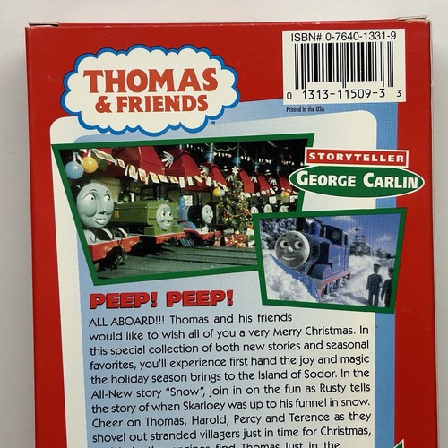 Thomas Tank Engine Friends Christmas Wonderland VHS Video Blue Tape Nearly New! - Imagen 9 de 17