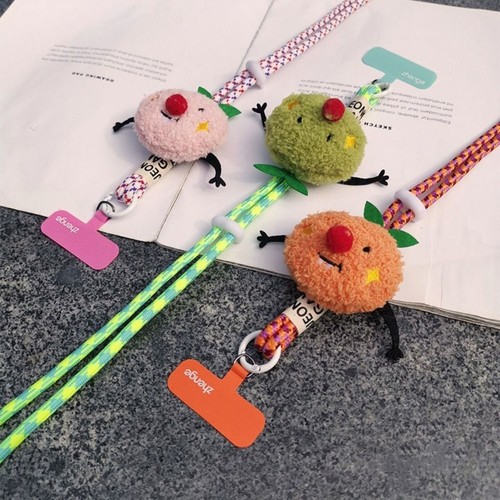 Cartoon Animal Phone Lanyard Detachable Anti-lost Wrist Strap Outdoor - Photo 3 sur 16