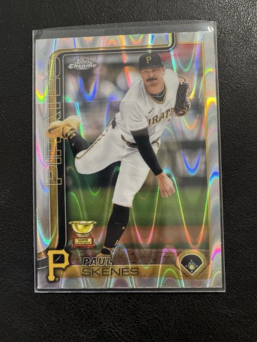 2025 Topps Chrome Paul Skenes Ray Wave #300
