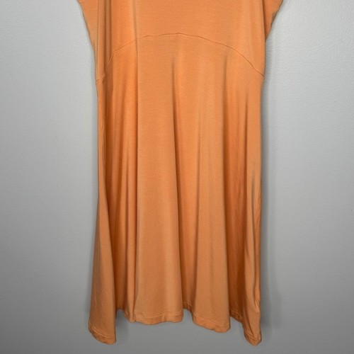 Athleta Santorini Thera Dress Women Size Small Orange Sleeveless Mini Athleisure - Picture 6 of 13