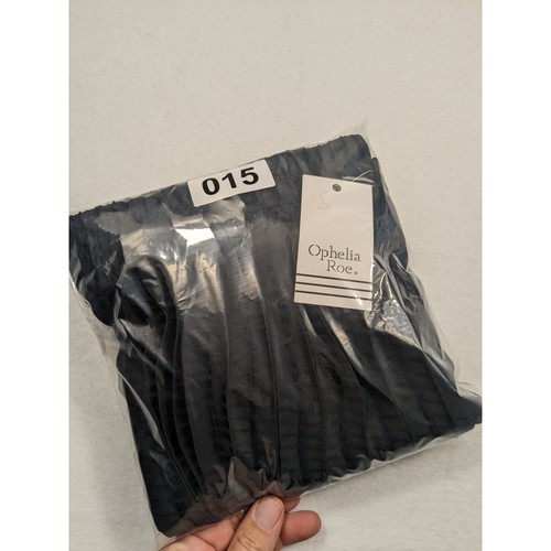 Ophelia Roe Pleated Skirt Women's Large Black Midi Maxi $38 - Picture 17 of 17
