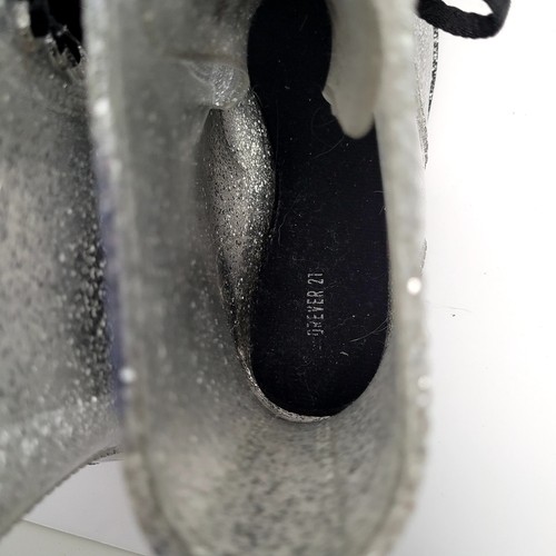 Forever 21 Glitter Boots Women Size LARGE - Picture 6 of 10