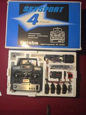 Vintage Futaba Skysport 4 R/C Radio System Kit 4VF-FM72 Digital Proportional NIB