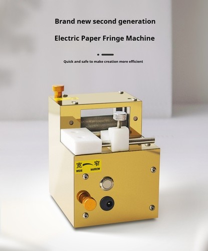 Quilling Machine Electric Tassel Machine Paper Cutting DIY Quilling Tools - Picture 5 of 19