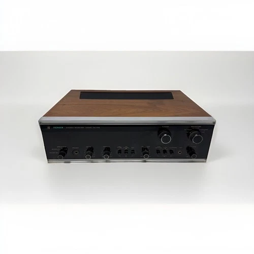 Vintage Wood Pioneer Stereo Receiver Model SX-770 Parts Repair - POWERS ON- Read