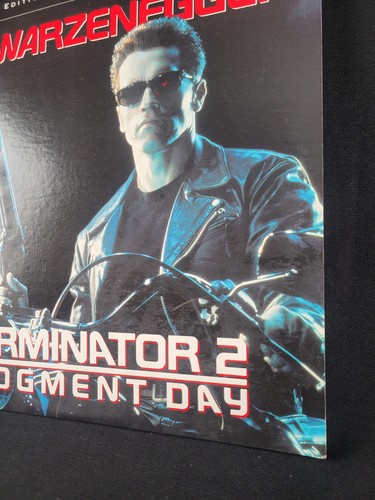 The Terminator 2 Judgment Day Laserdisc LD 2 Disc Movie Arnold Schwarzenegger - Picture 4 of 15