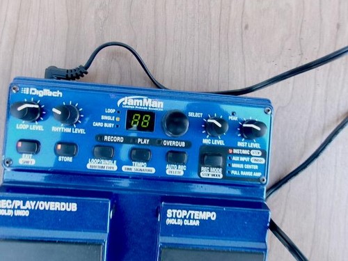 DIGITECH JAMMAN LOOPER / PHRASE SAMPLER EFFECTS PEDAL OVERDUB WITH MANUAL - Picture 3 of 9