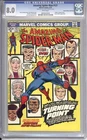 AMAZING SPIDER-MAN #121 - CGC 8.0 - 1973 / DEATH OF GWEN / HARLAN COLLECTION