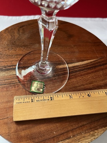 Marquis by Waterford Crystal Handcut Gold Trim Slovenia Wine Glass Goblet - Picture 11 of 11