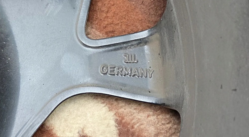 1x Alufelge 17 Zoll 6.5" 4x108 32ET Glanz Schwarz 9835097480 Opel Mokka - Bild 7 von 12