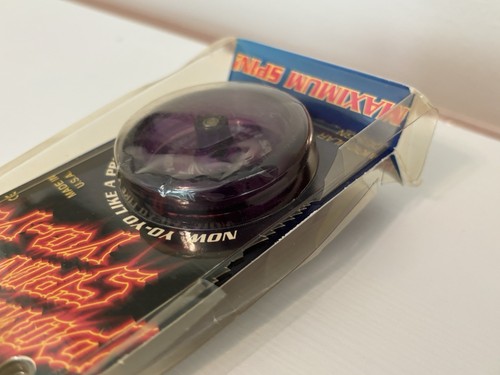 Vintage 1995 Yomega Power Spin Yo-Yo Modular Design Purple Transaxle - Bild 7 von 14