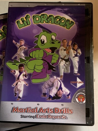 Lil Dragon Martial ARts Drills Ernie Reyes SR ages 3 to 7/ 3 DVD series - Picture 2 of 9