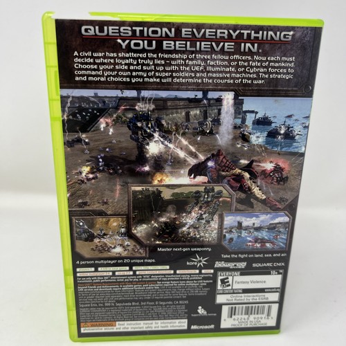 Supreme Commander 2 (Xbox 360) CIB Clean Fast Shipping Tested Works - Picture 2 of 5