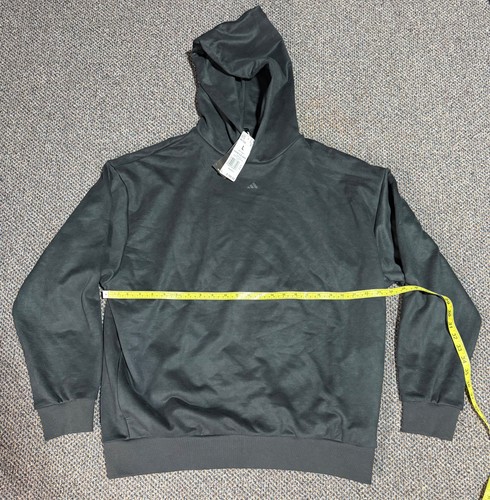 Adidas Basketball Suede Black Pullover Hoodie IN7705 Size L *NWT - Picture 9 of 10
