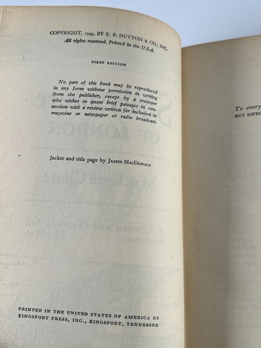 Shakespeare of London by Marchette Chute 1949 1st Edition HC E.P. Dutton - Picture 8 of 10