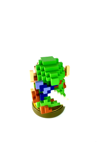 Zelda Amiibo - 8 Bit Link - Top Zustand - Nintendo - The Legend of Zelda - Bild 4 von 6