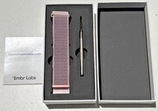 New Embr Wave 1 Cooling Wristband for Menopause Relief & Hot Flashes - Pink