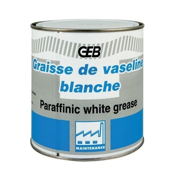 Graisse de vaseline blanche 550gr GEB