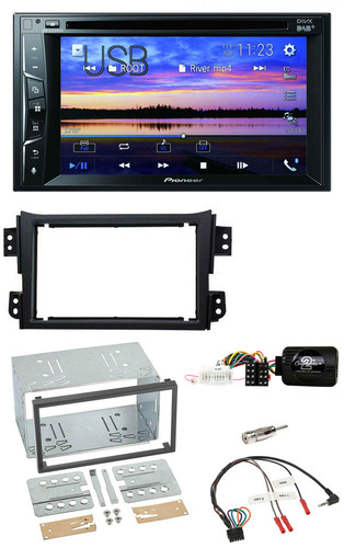 Pioneer Bluetooth 2DIN USB DVD DAB Lenkrad Autoradio für Opel Agila B Suzuki Spl - Bild 1 von 10