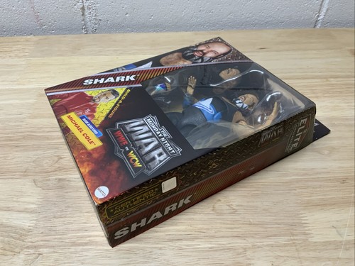 WWE Elite Monday Night War Series 8 Shark Actionfigur mit BAF Stück NEU - Bild 5 von 9